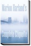 Marion Harland's Complete Etiquette | Marion Harland