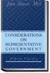 Considerations on Representative Government | John Stuart Mill