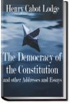 The Democracy of the Constitution | Henry Cabot Lodge