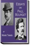 Essays on Paul Bourget | Mark Twain