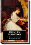 Framley Parsonage | Anthony Trollope