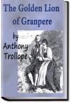 The Golden Lion of Granpere | Anthony Trollope