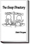 The Goop Directory | Gelett Burgess
