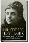 How to Sing | Lilli Lehmann