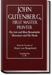 John Gutenberg, First Master Printer | Franz von Dingelstedt
