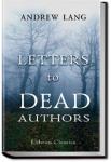 Letters to Dead Authors | Andrew Lang