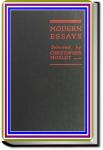 Modern Essays | Christopher Morley
