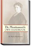 Dr. Montessori's Own Handbook | Maria Montessori