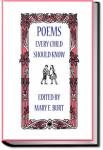Poems Every Child Should Know | Mary E. Burt
