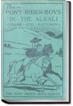 The Pony Rider Boys in the Alkali | Frank Gee Patchin