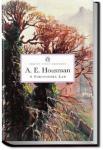 A Shropshire Lad | A. E. Housman