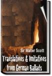 Translations and Imitations of German Ballads | Sir Walter Scott