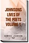 Johnson's Lives of the Poets - Volume 1 | Samuel Johnson