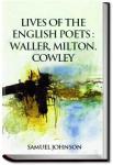 Lives of the English Poets: Waller, Milton, Cowley | Samuel Johnson