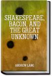Shakespeare, Bacon, and the Great Unknown | Andrew Lang