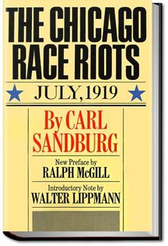 The Chicago Race Riots | Carl Sandburg