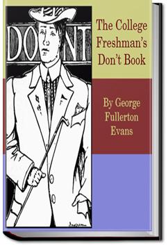 The College Freshman's Don't Book | George Fullerton Evans