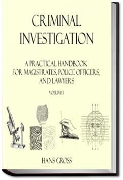 Criminal Investigation | Hans Gustav Adolf Gross