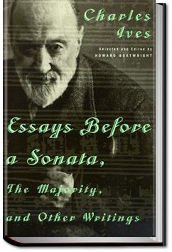 Essays Before a Sonata | Charles Ives