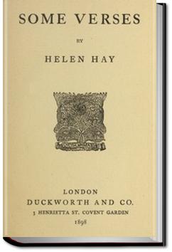 Some Verses | Helen Hay Whitney